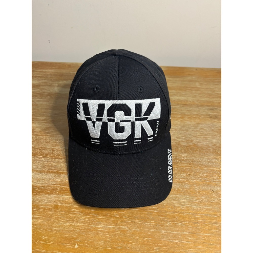 Adidas Vegas Golden Knights NHL Black VGK Adjustable Hat FH8918‎ One Size